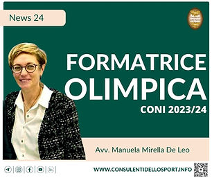 De Leo Olimpica formatrice avvocato consulenti dello sport