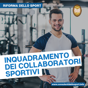 Ma come vanno inquadrati i collaboratori sportivi?