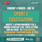 Lo Sport in costituzione