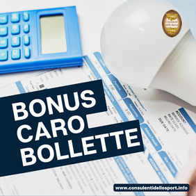 Bonus caro bollette