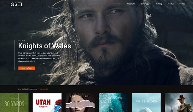 videos websites templates