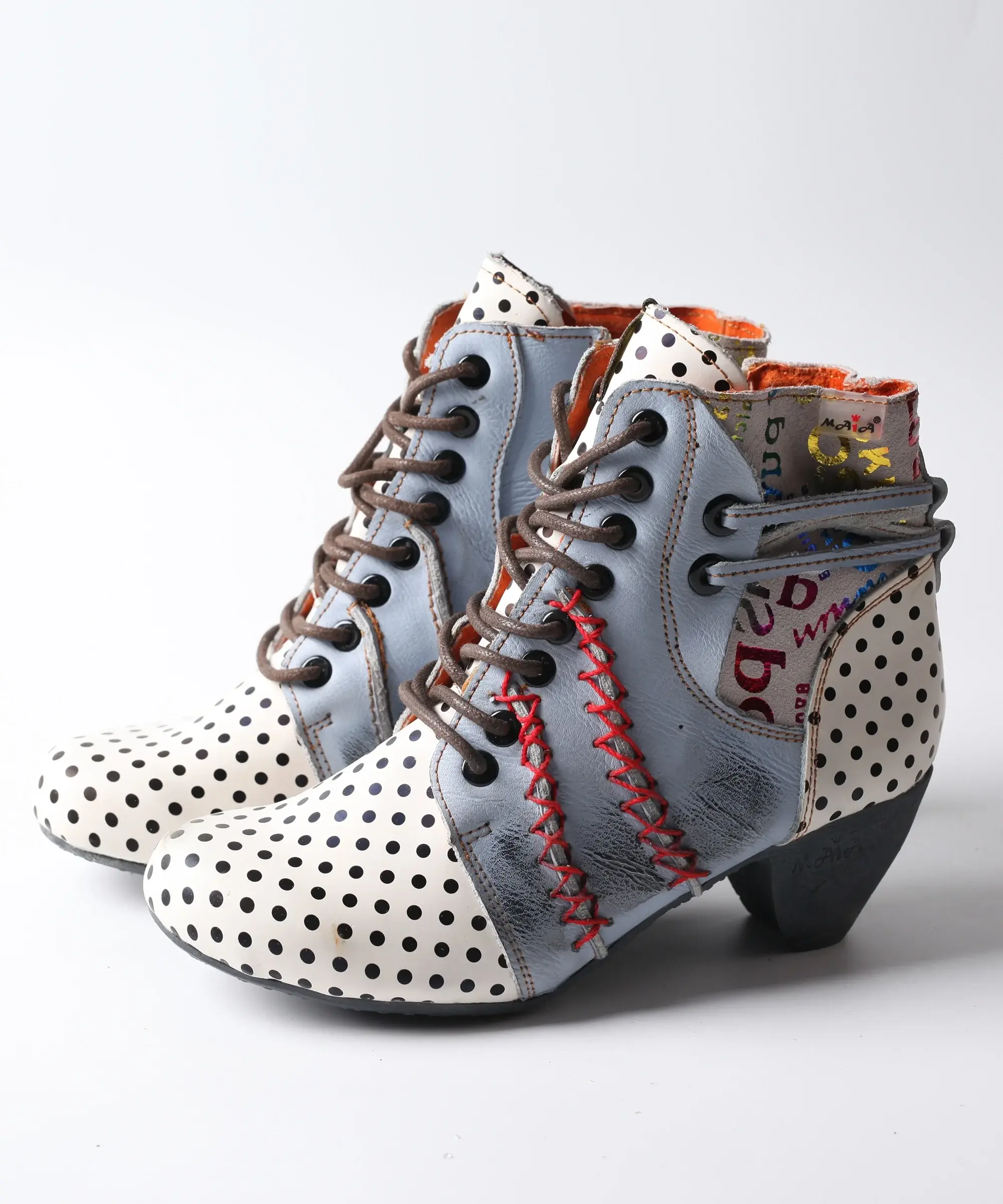 Women New High Heels Fashion Trend Casual Style Leather Shoes