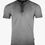 Thumbnail: ZIMEGO Mens Short Sleeve Crew Neck Oil Wash Vintage Button Henley T-Shirt