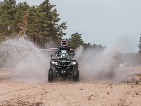 The first kilometers of the Breslau rallye have been covered - there are plenty of navigational 