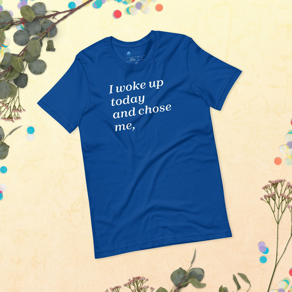 Thumbnail: I chose me-Short-Sleeve Unisex T-Shirt