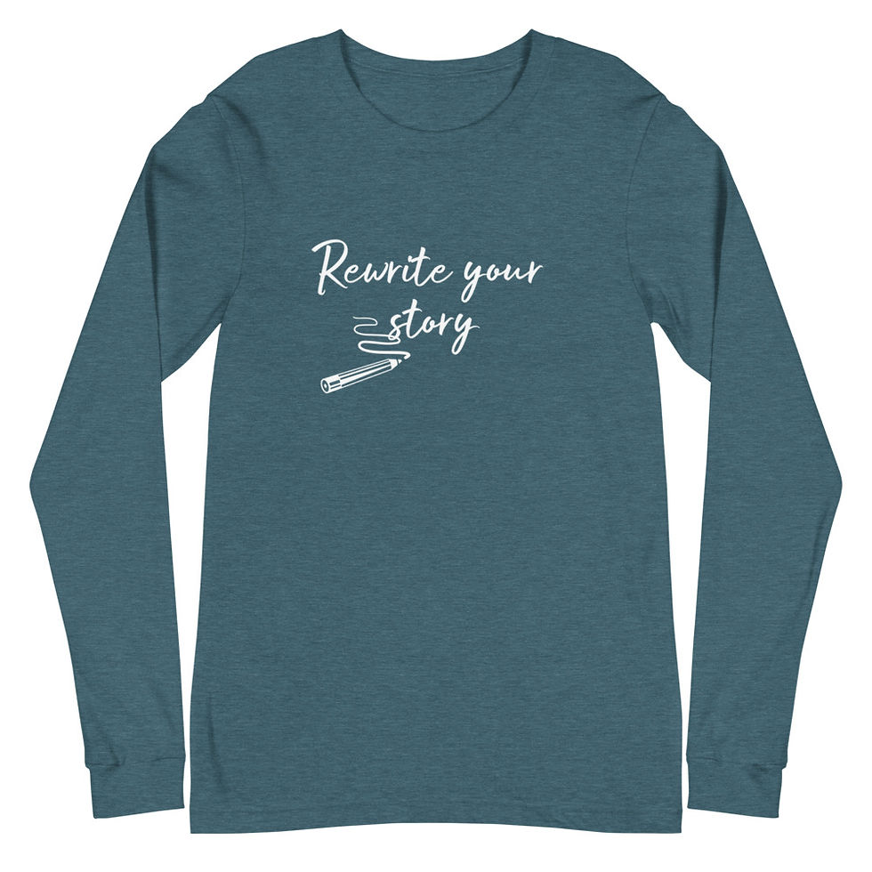 Thumbnail: Rewrite your story-Unisex Long Sleeve Tee