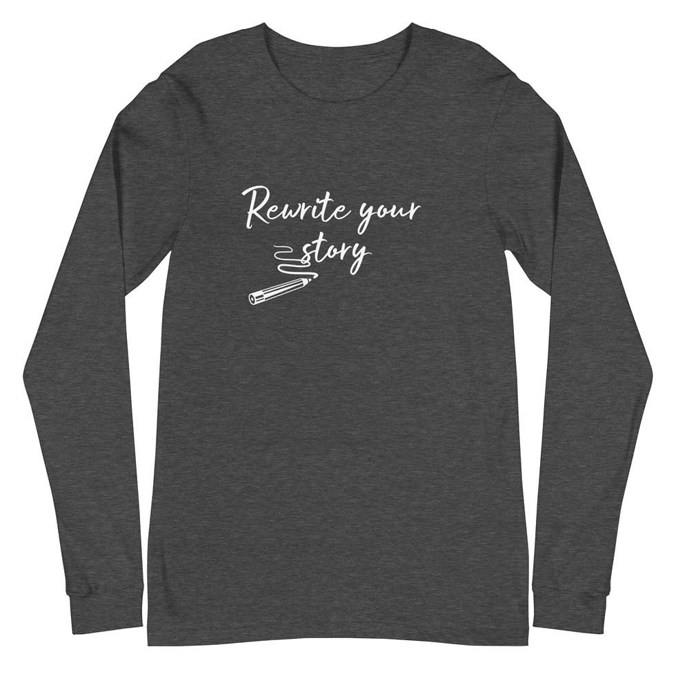 Thumbnail: Rewrite your story-Unisex Long Sleeve Tee