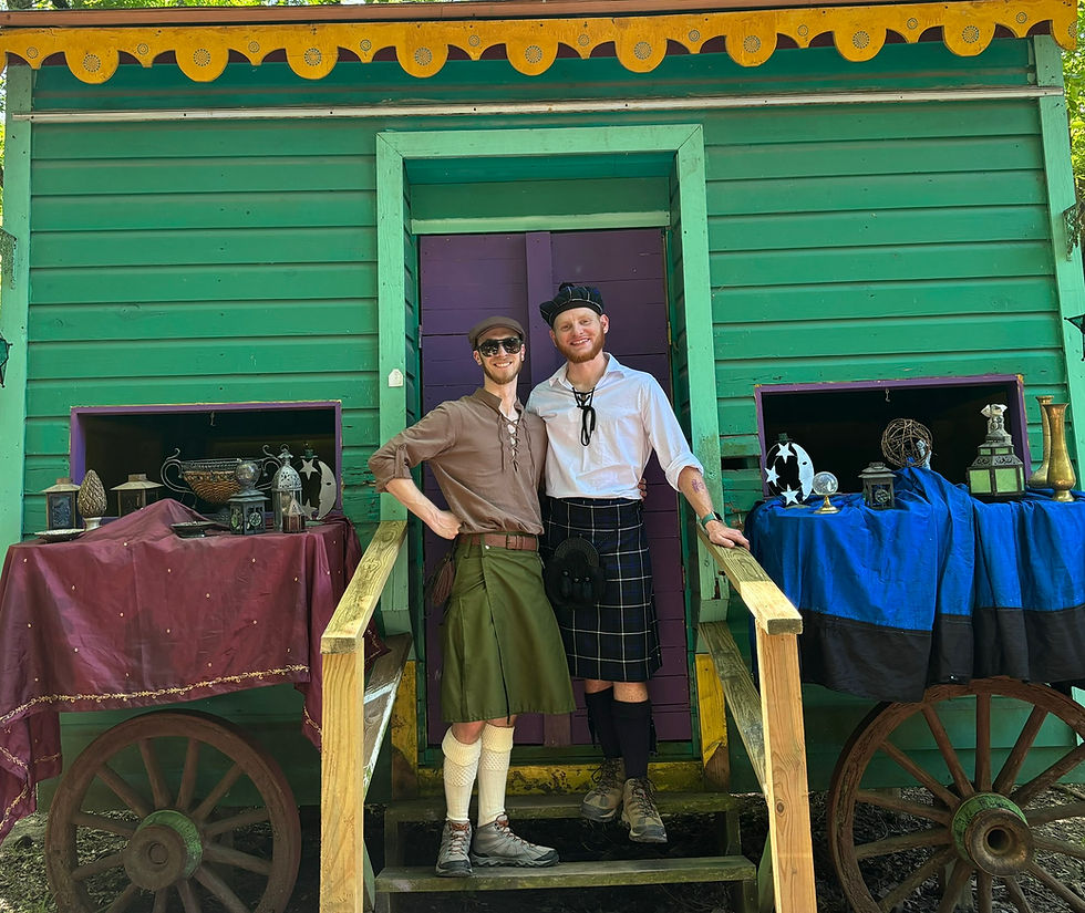 Kyle and Kevin in Kilts