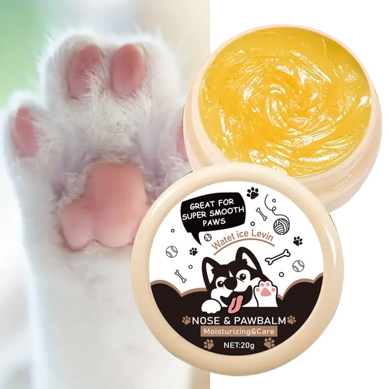 Bálsamo para focinho e patas cachorro de 20g, creme para patas de cães e gatos