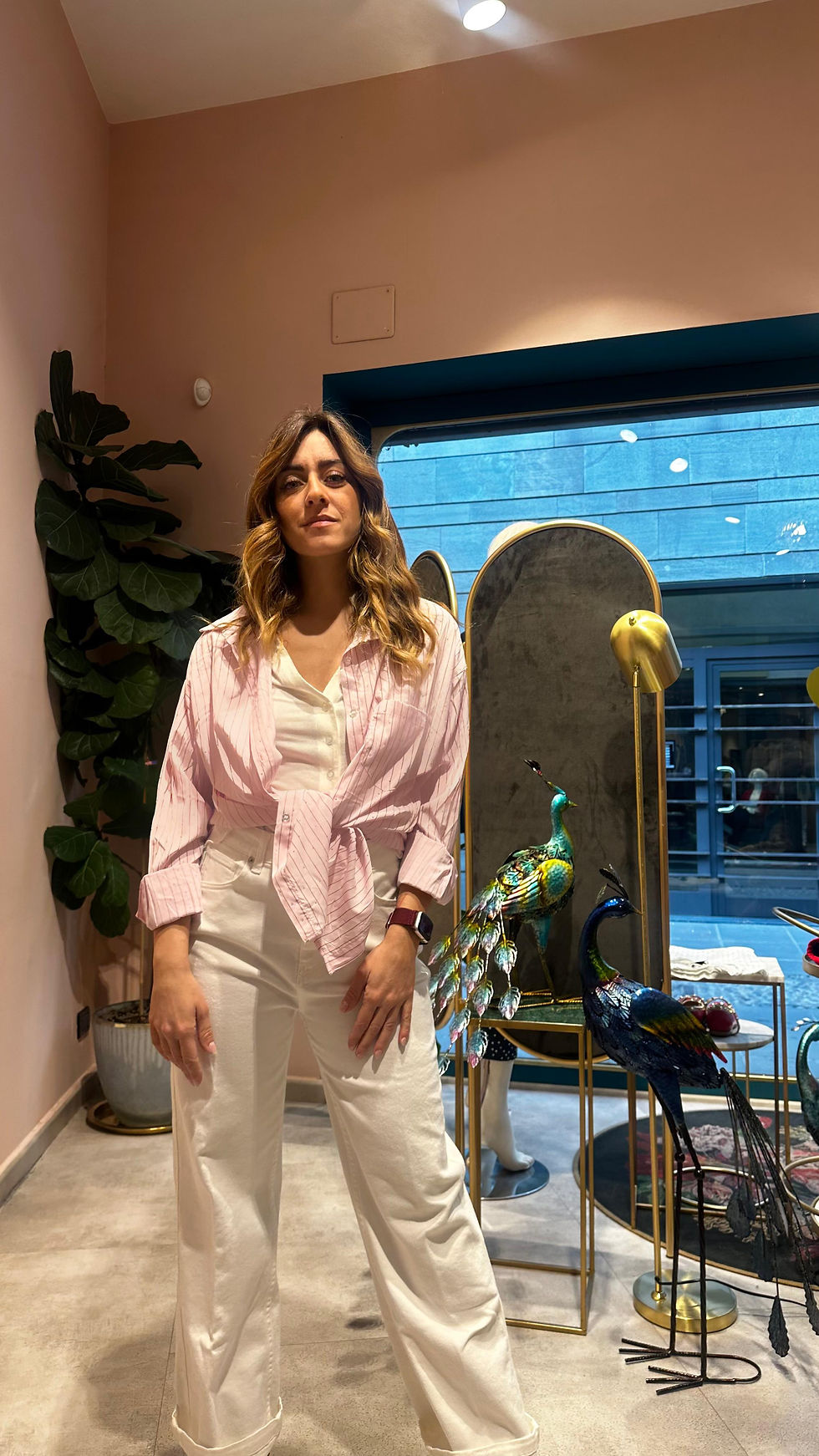 Miniatura: Jeans Kate bianco 