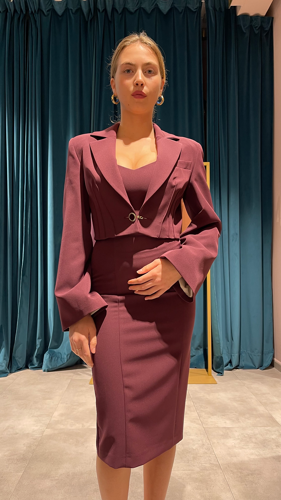 Miniature : Abito Midi a tubino SINGLE