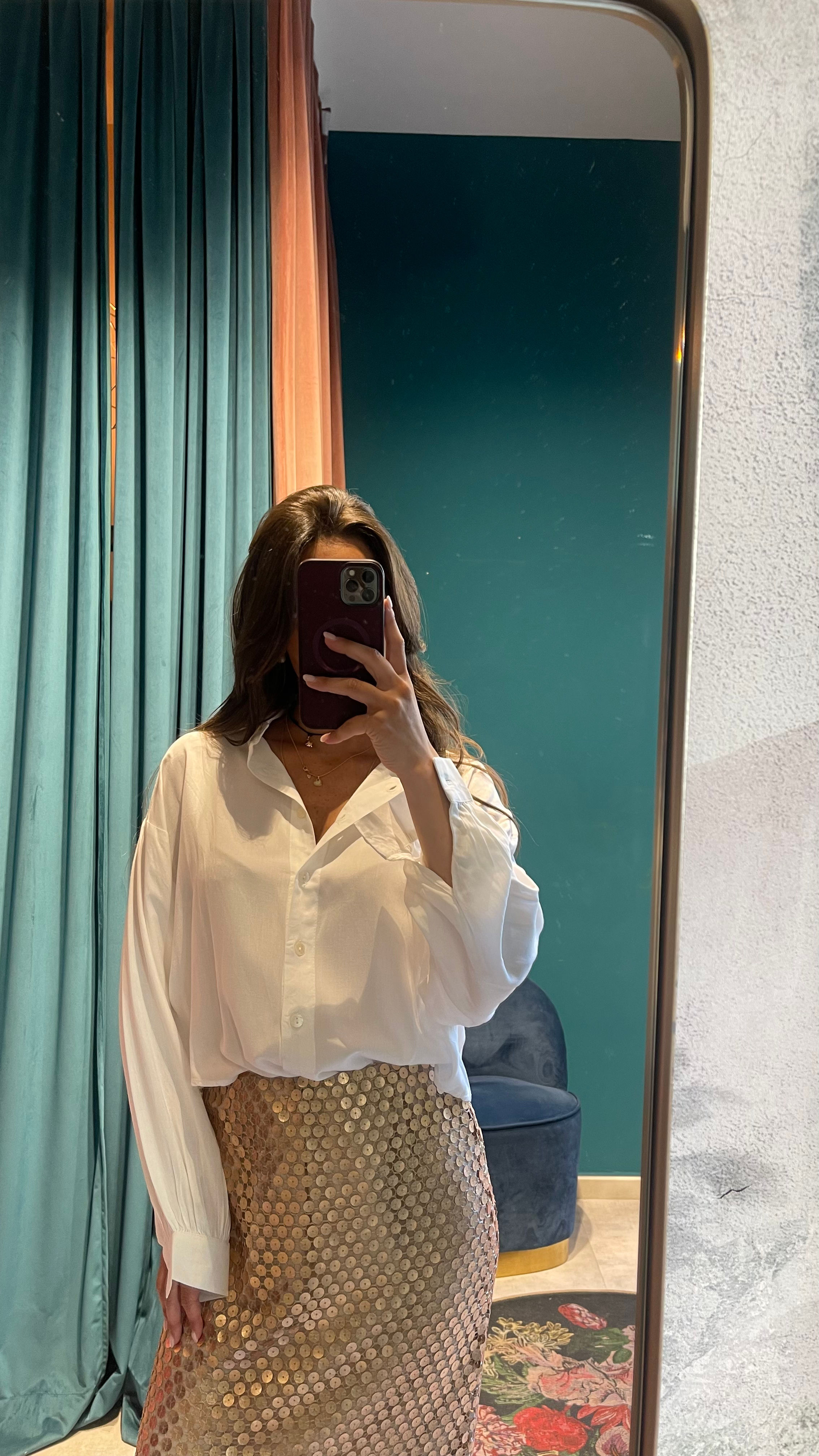Camicia con lacci per nodo 
