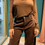 Miniatura: Jeans balloons DENISE marrone 