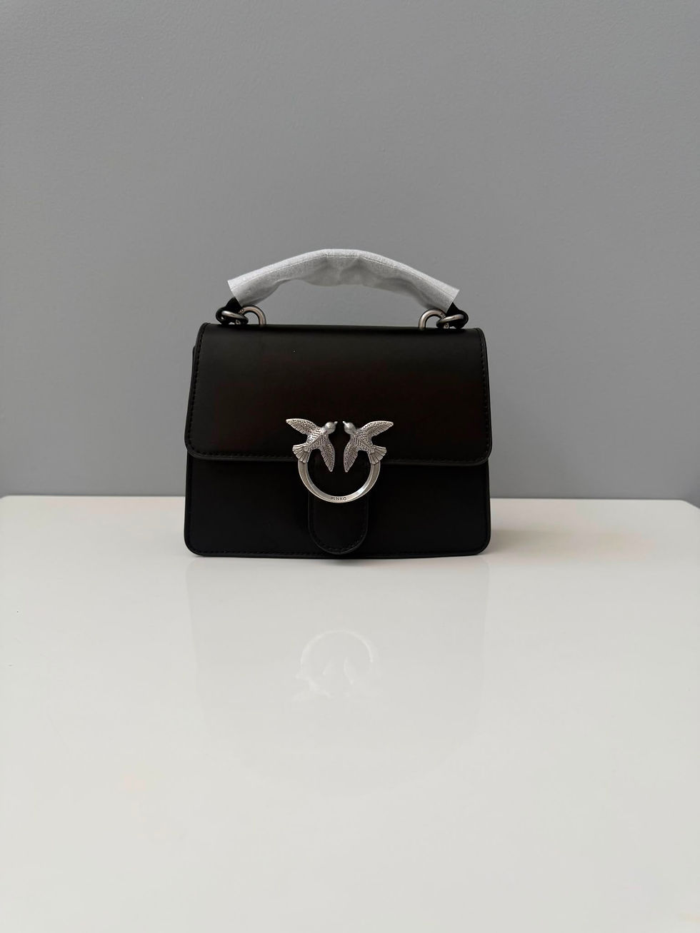 Thumbnail: PINKO LOVE a mano  Bag Top Handle in pelle