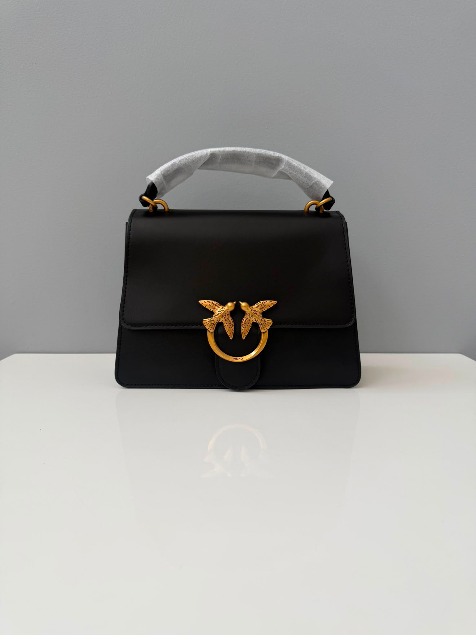 PINKO LOVE a mano  Bag Top Handle in pelle