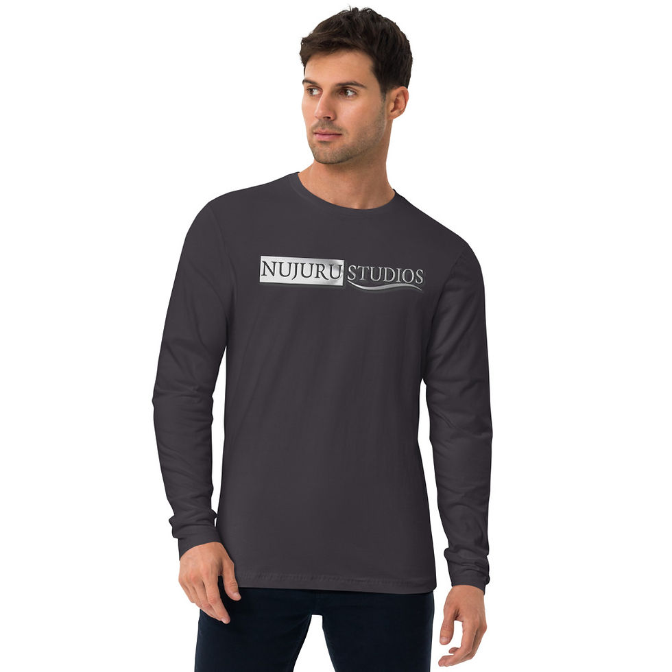 Thumbnail: NuJuRu Studios Long Sleeve Fitted Crew