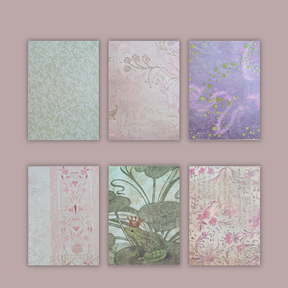 Colorful Blank Cards Set