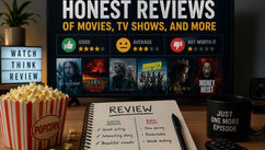 Honest Reviews of Movies, TV Shows, and More