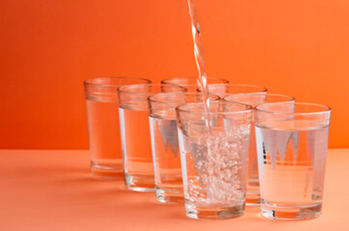aqua blue wine glasses Aqua Handblown Etched Glassware – Outside-In main image 0