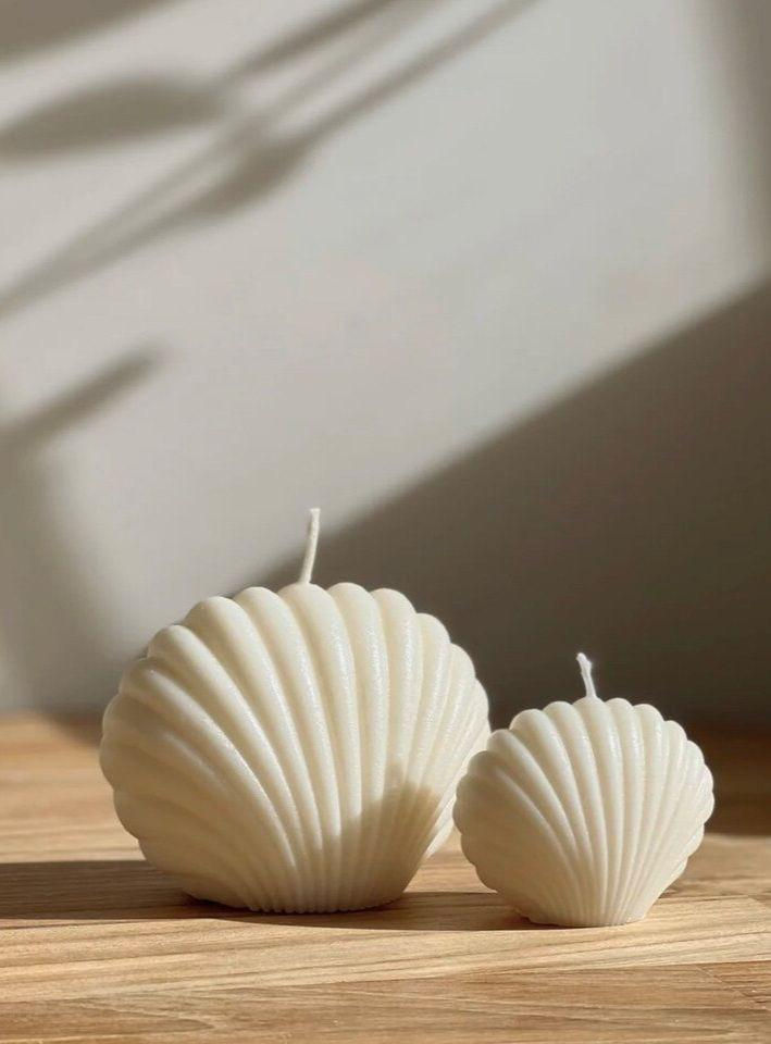 נר צדף לבן