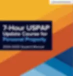 Image of the cover of the Uniform Standards of Professional Appraisal Practice student manual
