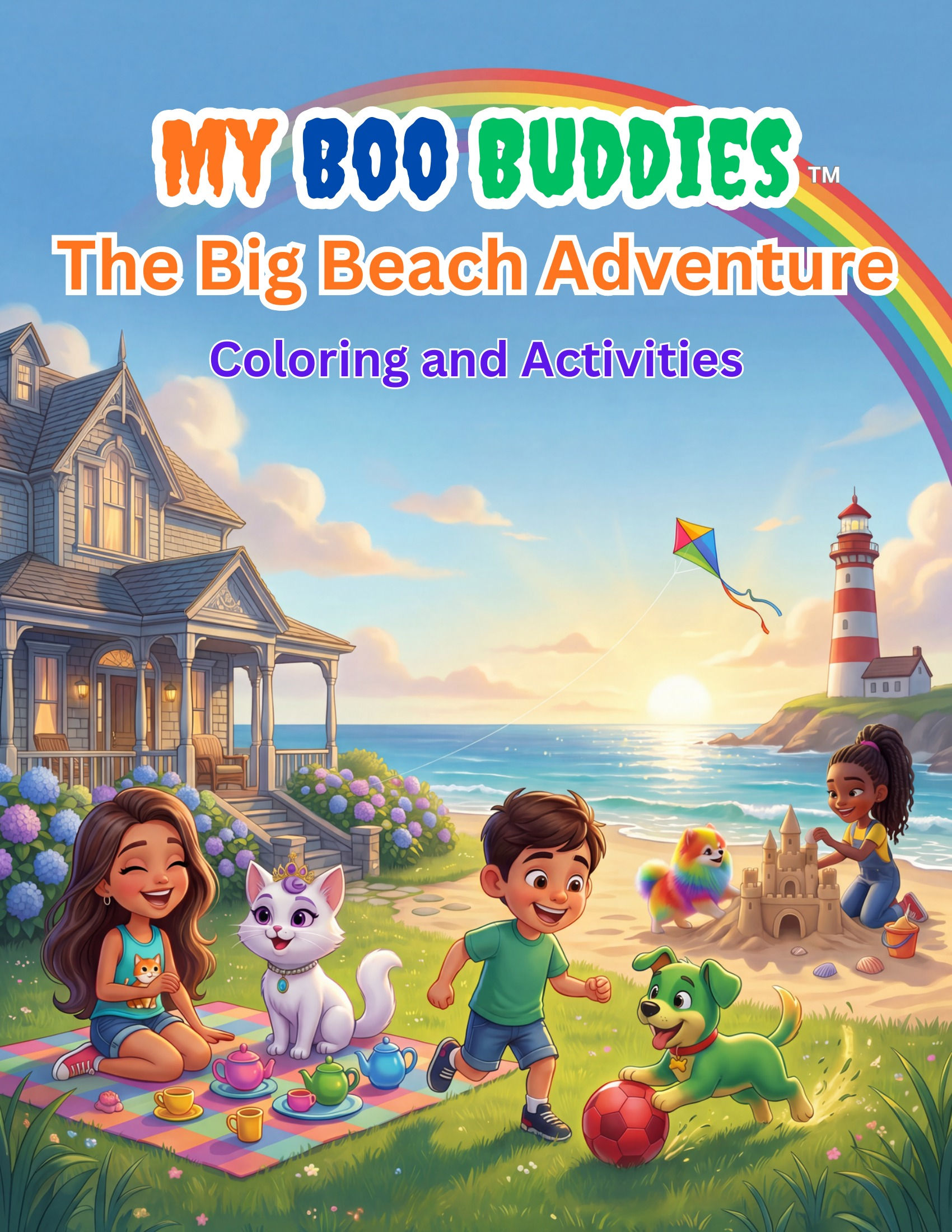 Big Beach Adventure Coloring Book
