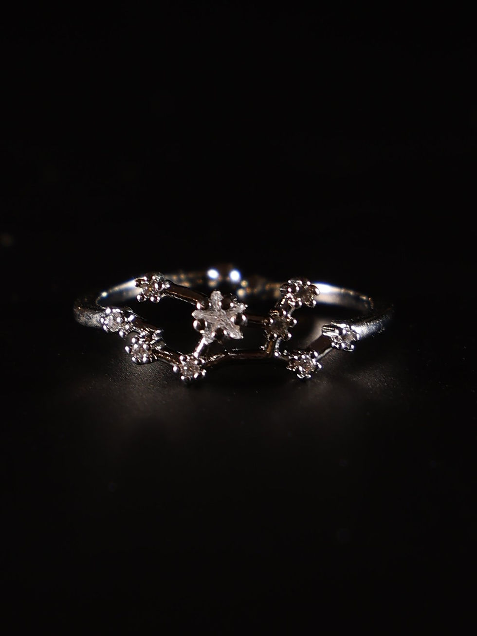 Virgo Constellation Ring (Sterling Silver)