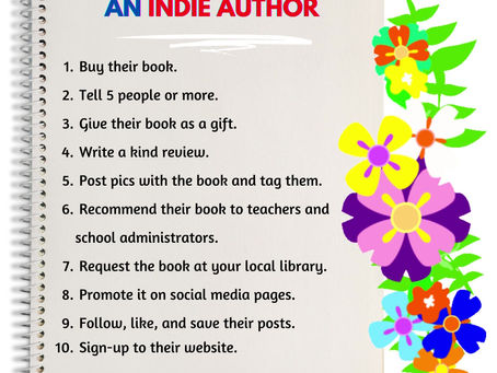 Easy Ways to Support an Indie Author
