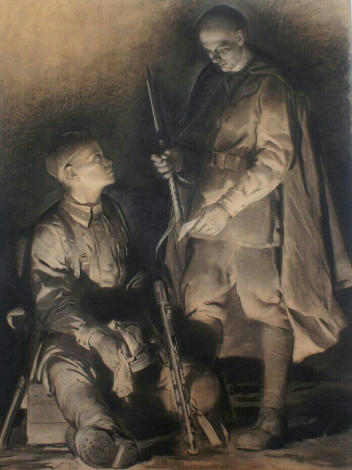 Рисунок, штудия 2015