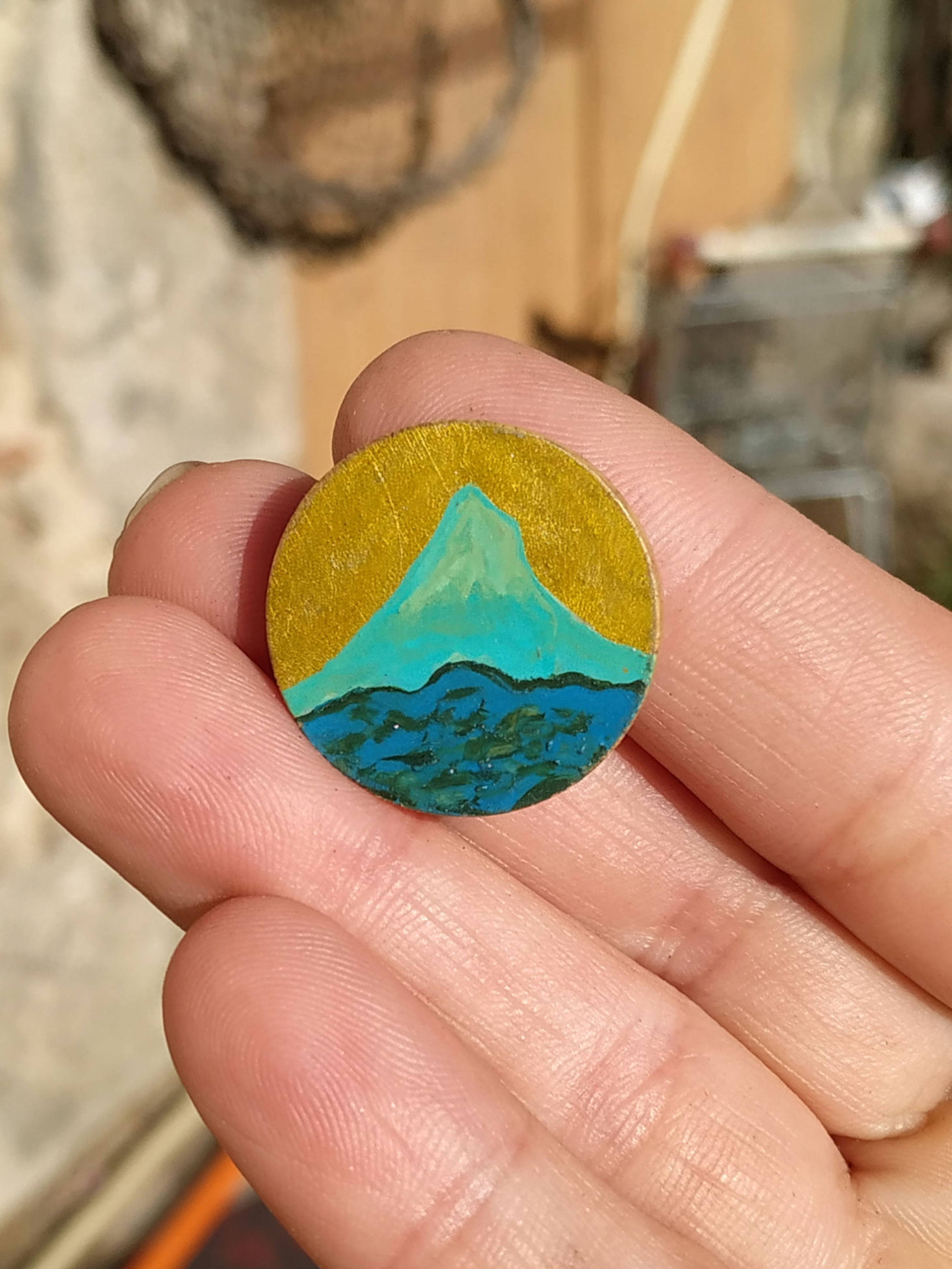 La montagne verte sacrée - Aimant spirituel et vibratoire 