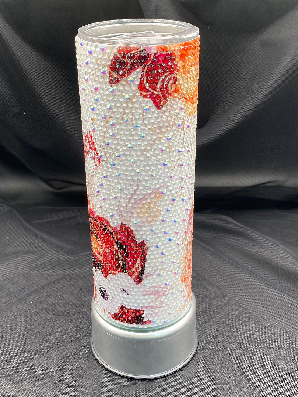 Thumbnail: TRANSPARENT FLORAL TUMBLER PROJECT