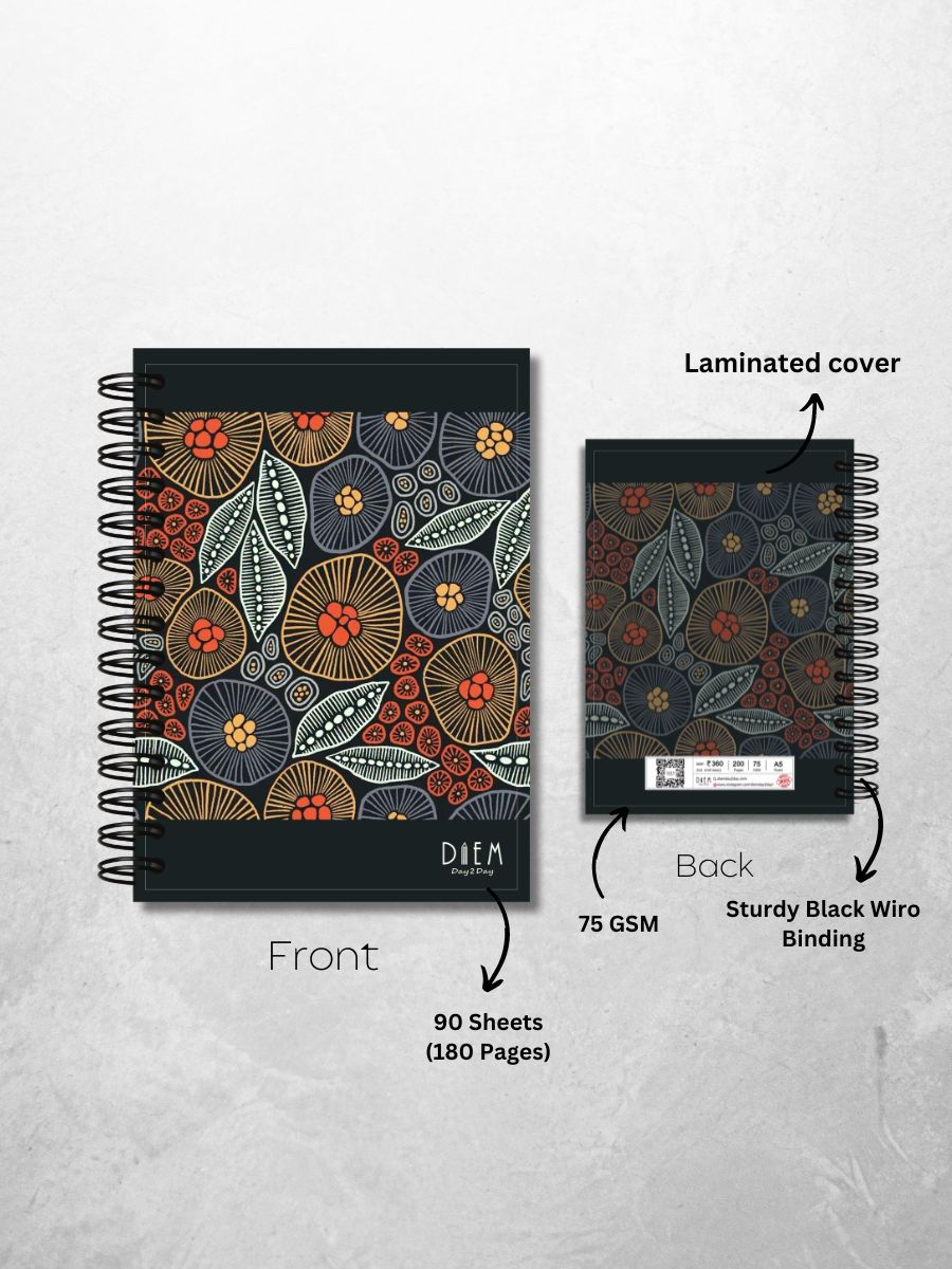 Thumbnail: Laminated Cover & Wiro Binding, Front and back cover