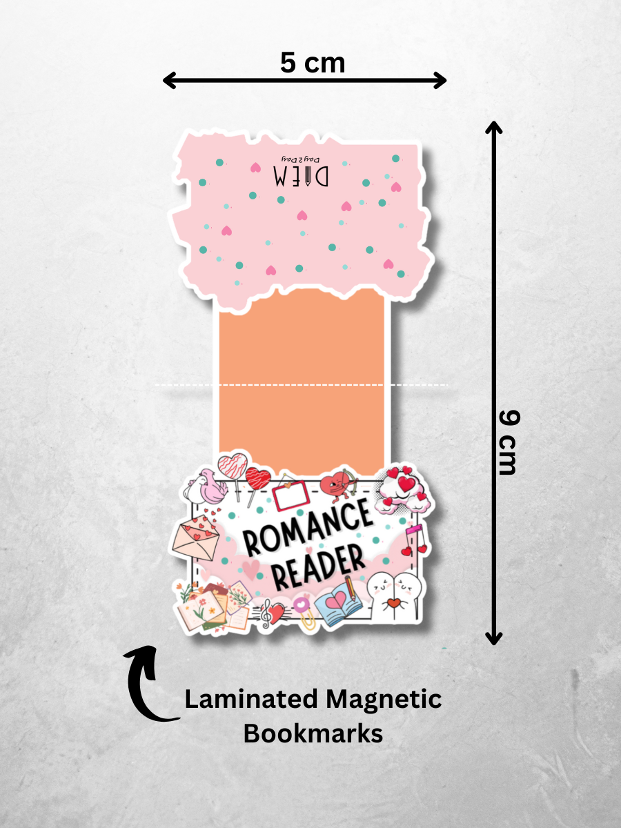 Thumbnail: Dimensions of Romance Reader Magnetic Bookmark