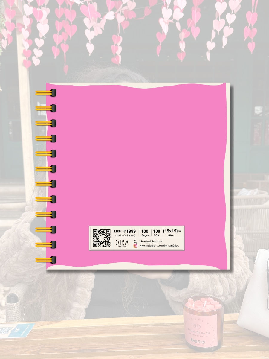Thumbnail: Found: You & Me - The couple Journal back cover