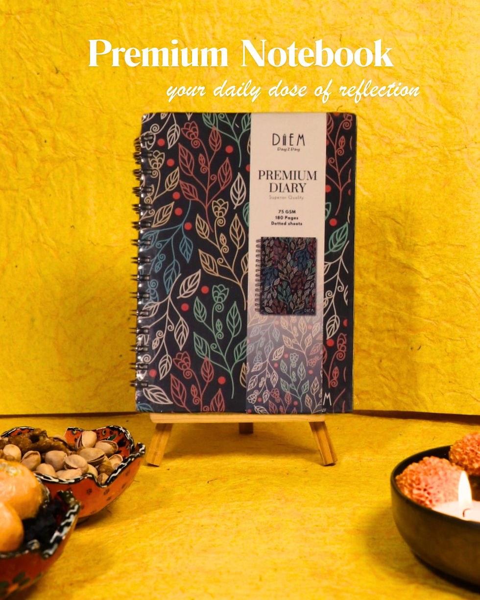 Thumbnail: Premium notebook - Vine Leaves