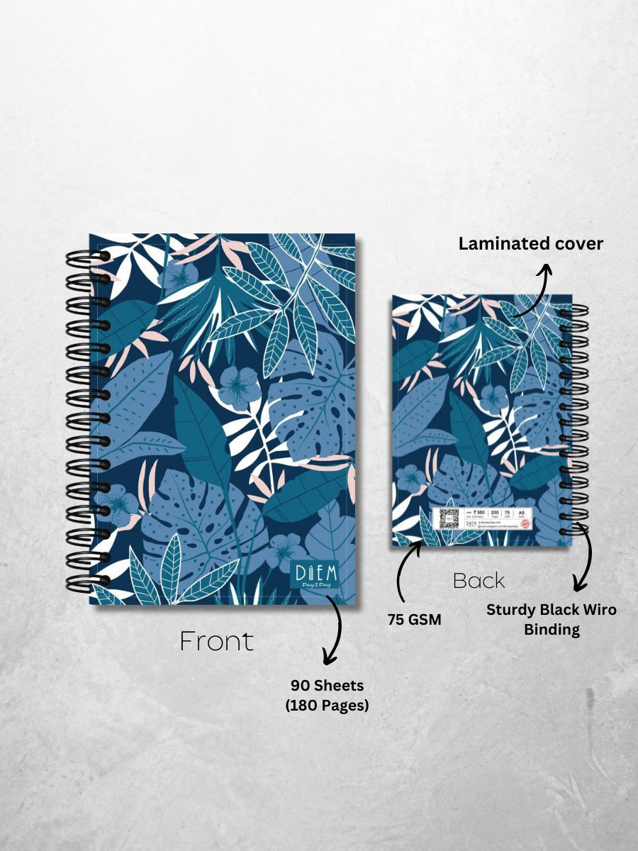 Thumbnail: Laminated Cover & Wiro Binding, Front and back cover
