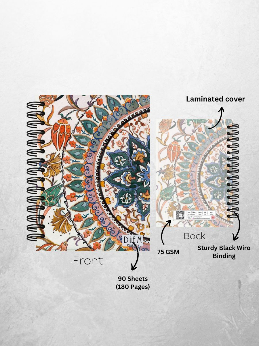 Thumbnail: Laminated Cover & Wiro Binding, Front and back cover