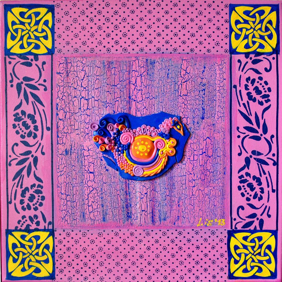 "Птица счастья" х. см. техн. 2013