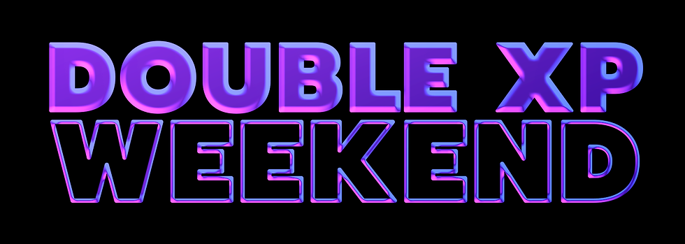 Double XP Weekend Banner