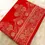 Thumbnail: Semi Mashroo Silk - Red Lota Border