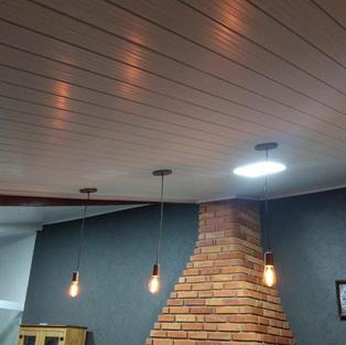 Forro PVC Frisado Instalado