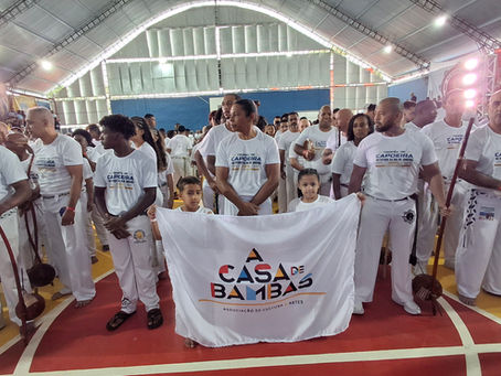 Casa de Bambas celebra grande desempenho no Troféu de Capoeira do Estado do Rio de Janeiro