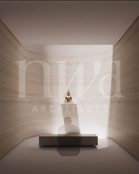 White Residence ห้องพระแบบมี Skylight