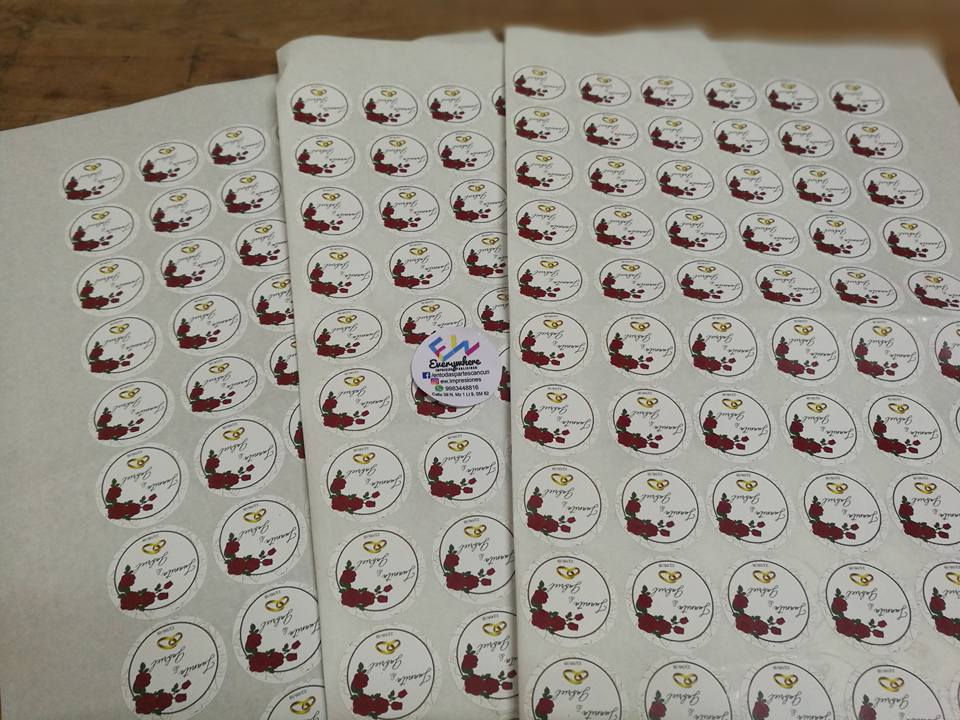 etiquetas listas para despegar