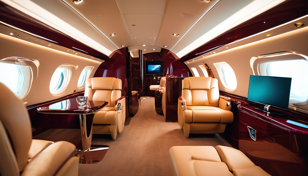 Private Aviation Tour: Luxury Jets and Lounges