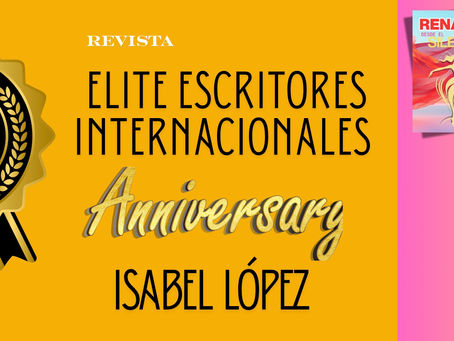 Celebrando el Cuarto Aniversario de Revista Elite con la Exitosa Escritora Isabel López
