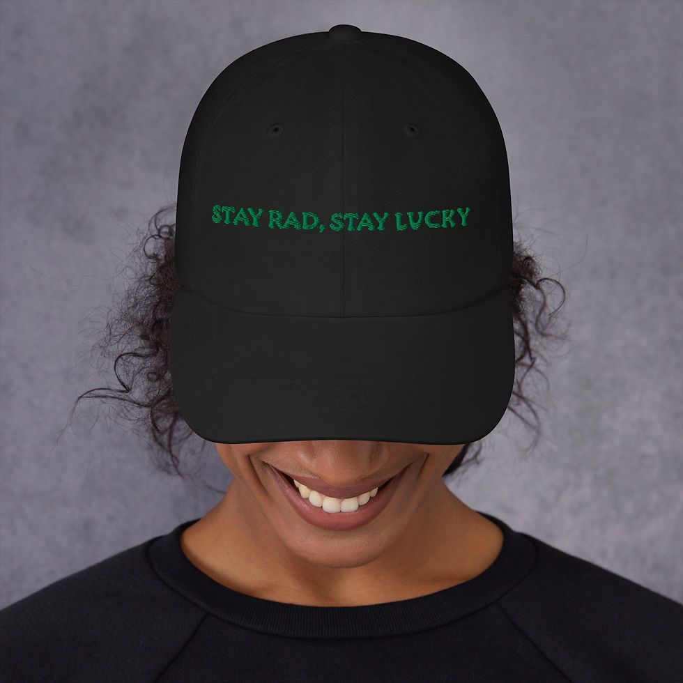 Stay Lucky Collection Dad hat