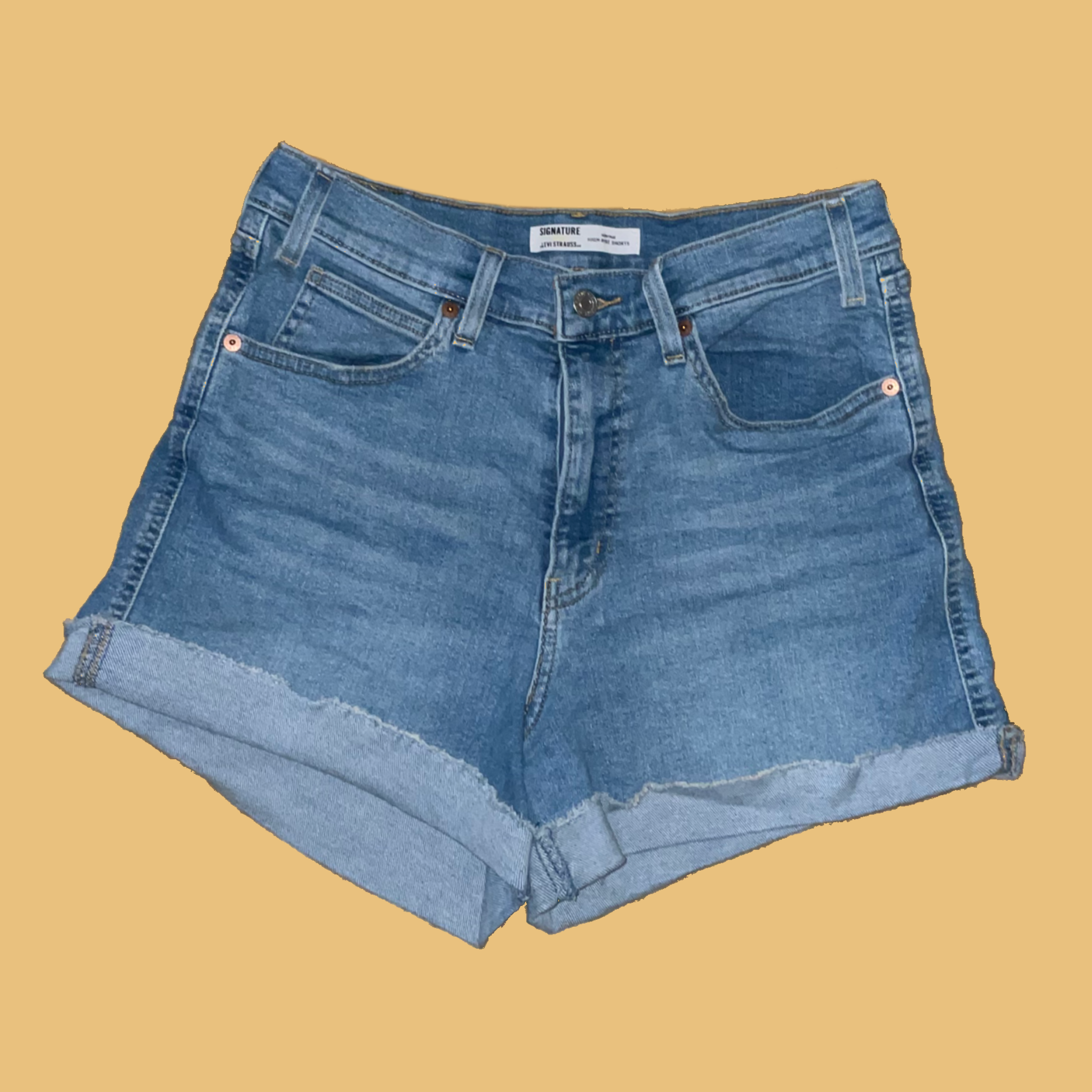 Levi Strauss Classic Denim Shorts