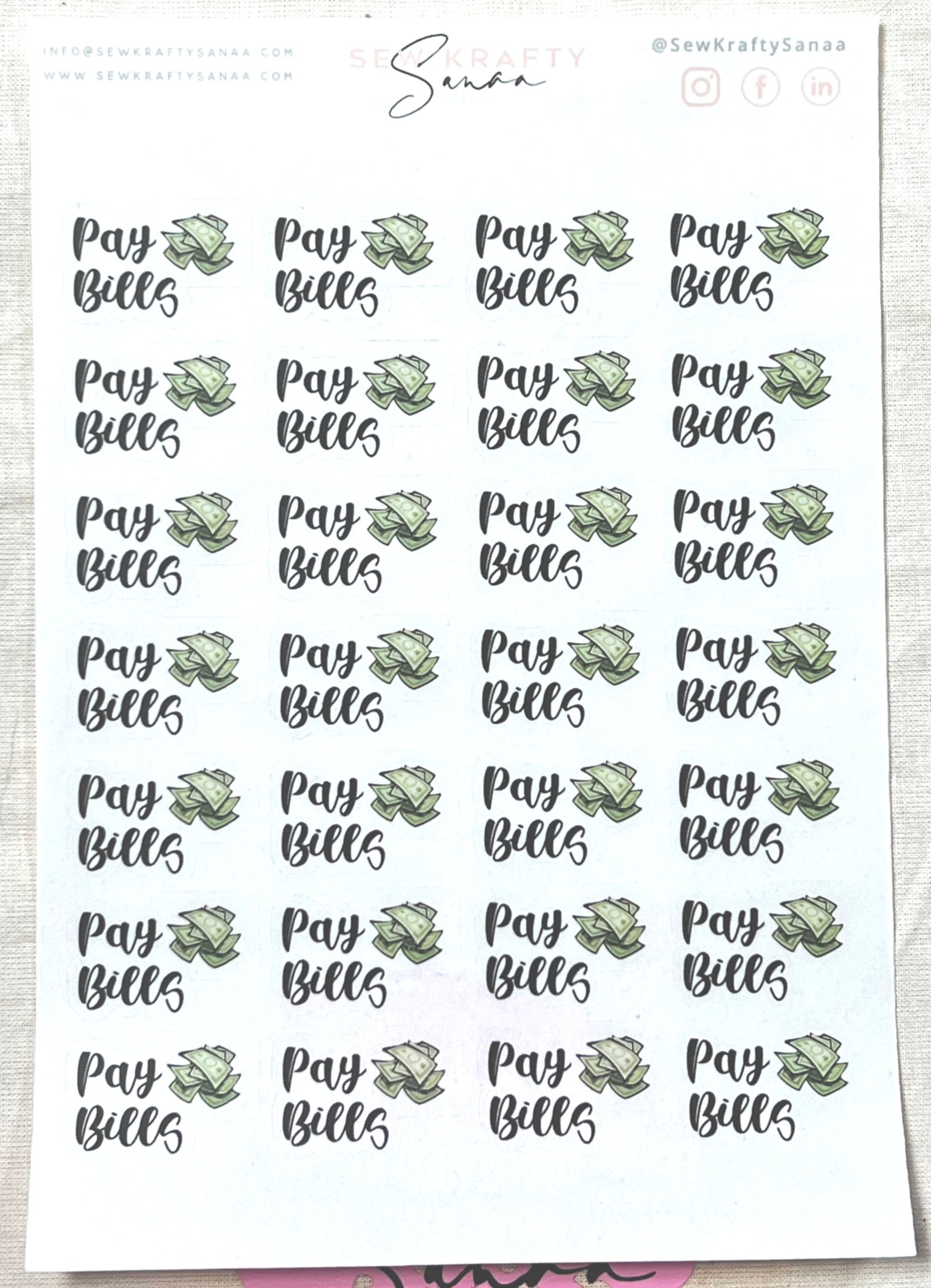 Pay Bills w/ icon big