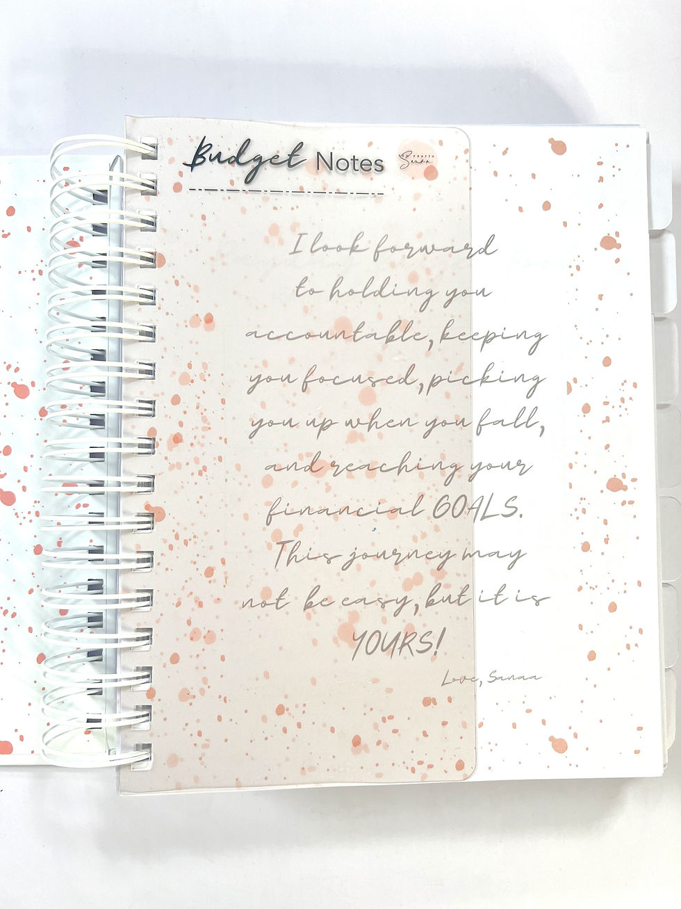 Thumbnail: Budget Notes Bookmark